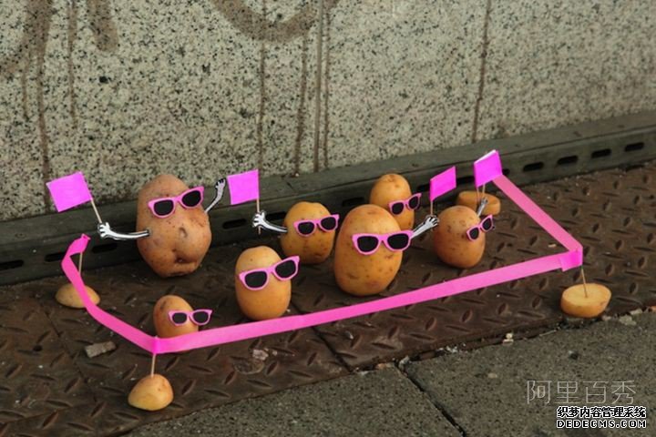 搞笑有趣的土豆艺术--阿里百秀