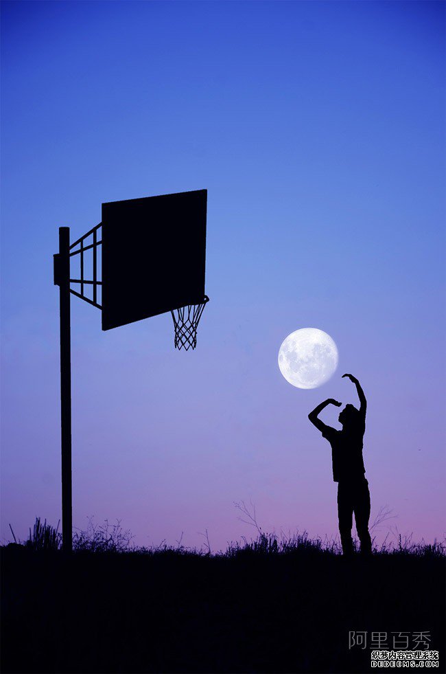 创意照片：一个人玩月亮，大家都可以试试--阿里百秀