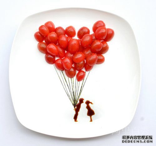 创意无限：用食材拼出的漂亮又有趣的图案（二）--阿里百秀