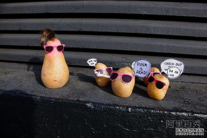 搞笑有趣的土豆艺术--阿里百秀