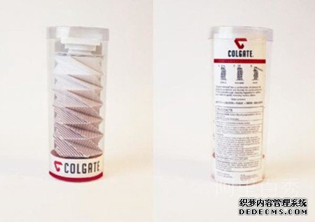 折纸样式的牙膏筒，完美提升你的牙膏利用率--阿里百秀
