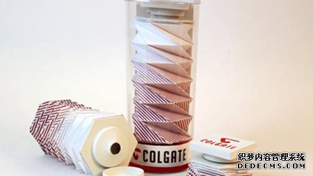 折纸样式的牙膏筒，完美提升你的牙膏利用率--阿里百秀